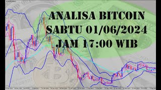 Analisa BTC USD  Sabtu 01062024 Jam 1700 WIB  BBMA analisabitcoin [upl. by Ayotahs437]