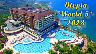 Utopia World Hotel 5 2023  Alanya Antalya Turkey [upl. by Filiano]