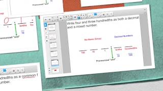 Lesson 67 Writing Tenths and Hundredths as Decimal Numbers [upl. by Carmella]