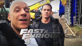 FAST AND FURIOUS 9 BEHIND THE SCENES [upl. by Avis]