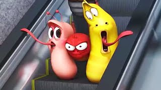 LARVA  KOREAN SUBWAY  2017 Cartoon  Videos For Kids  Kids TV Shows Full Episodes [upl. by Derna]