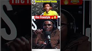 Rate this Freestyle 110 🔥youtubeshort rap hiphopmusic rapreaction shortsfeed nanabeereacts [upl. by Nirra]