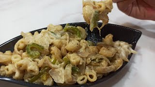 white sauce pasta recipe 😋pasta Indian stylesimpleindiankitchen9529 [upl. by Delorenzo]