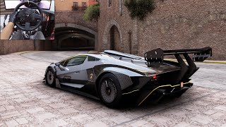 1600HP Lamborghini Essenza SCV12  Forza Horizon 5  Thrustmaster TX [upl. by Harutek]