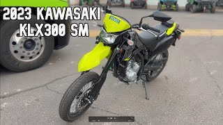 2023 Kawasaki KLX 300SM  Test Ride Review [upl. by Bettye]