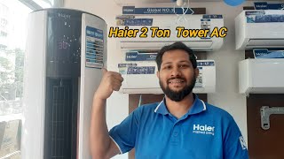 Haier Tower AC Haier 2 Ton AC Price haier acprice electronicsplanet [upl. by Yemrots]