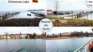 Live From Chiemsee Lake Germany lets have fun together visit the most beautiful lake in Germany [upl. by Lansing]