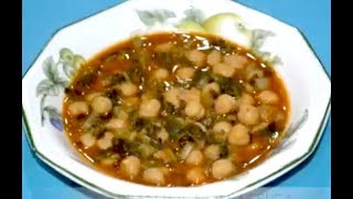 GUISO DE GARBANZOS CON ACELGAReceta TradicionalFácil y Rápida😋 [upl. by Cornish690]