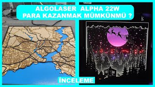 Algolaser Alpha 22w lazer incelemesi Para kazanır mı [upl. by Dunning81]