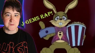 GLITCHTRAP CAN RAP  Magic Rabbit Glitchtrap Rap 2  JGems Reaction [upl. by Maghutte]