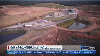 Arkansas judge gives recommendation to move forward with Tontitown landfill expansion [upl. by Enirrok]