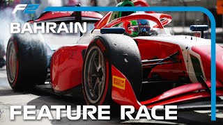 F2 Feature Race Highlights  2024 Bahrain Grand Prix [upl. by Chaddie137]