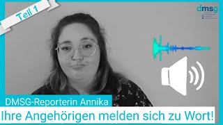 Wie fühlen sich Angehörige von Menschen mit MS Annika findet es heraus [upl. by Pheni]