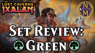 Lost Caverns of Ixalan Set Review Green  Magic the Gathering [upl. by Noscire]