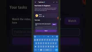 Real Estate for Beginners  TapSwap Code  Real Estate for Beginners How to Get Started with 100 [upl. by Scammon]