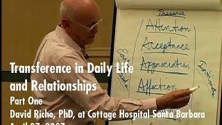 Dave Richo Transference in Daily Life and Relationships  2007 part 1 of 3 [upl. by Derina55]