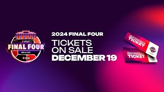 Final Four tickets go on sale on December 19 [upl. by Oilenroc]