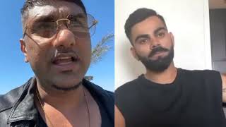 HONEY SINGH or VIRAT KOHLI  Video Coll  After song Kalaastar honeysingh viratkohli [upl. by Ateekal]