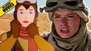 Reys Weird Animated Origin  STAR WARS Caravan Of Garbage [upl. by Leuas]