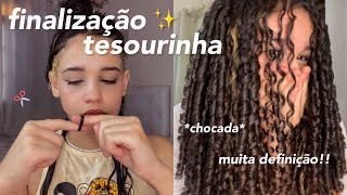 testei a finalização TESOURINHA muita definição 🌟 [upl. by Nahtnahoj]