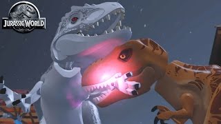 Lego Jurassic World 23  Ataque Total Destruição do Parque [upl. by Ekusuy]