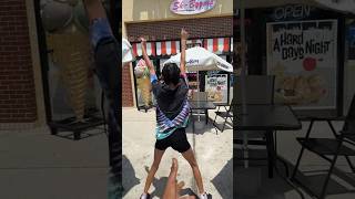 Dad Buys Mom Ice Cream amp She Got Excited amp Shook Her Pancakes 🤣❤️ shorts [upl. by Dominy146]