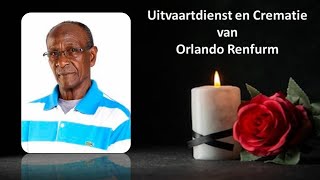 LIVESTREAMING  Uitvaartdienst en Crematie van Orlando Renfurm [upl. by Malsi]