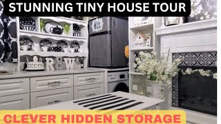 Absolutely stunning tiny house with ingenious hidden storage ideas [upl. by Andie]