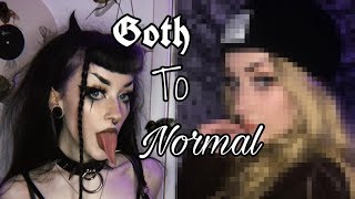 Goth To Normal Transformation [upl. by Seve]