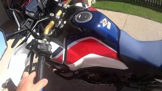 My Modified CRF1000L Honda Africa Twin overview [upl. by Nena]