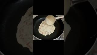 Liquid Dough paratha Recipe shorts ❤️ [upl. by Sadnac701]