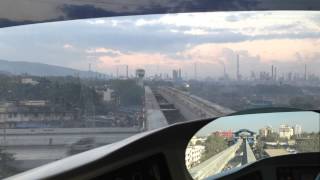 Mumbai Monorail Cab View Real Time [upl. by Llennej]