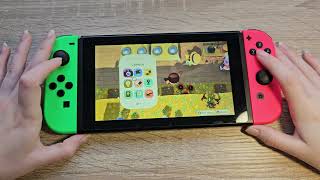 ASMR Playing Animal Crossing New Horizons On Nintendo Switch [upl. by Llerrod]