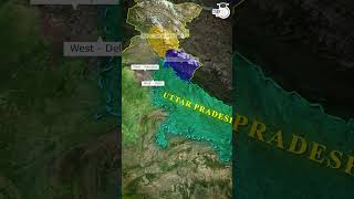 Which Indian State Share it’s border with maximum states  UPSC [upl. by Yelyak]