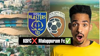 quotMFc ✅ Kbfc❌  Kerala Super League  Malappuram Fc Stadium 🔥 Goal Line [upl. by Ennayhs]