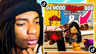 Roblox CRINGIEST Da Hood Tiktoker EVER [upl. by Irah]