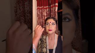 EASY SMUDGE PROOF KAJAL EYES WITH WING LINER shorts trending viralvideo glam nofilter jaani [upl. by Reibaj]