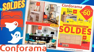 catalogue CONFORAMA du 14 octobre au 10 novembre 2023 ⛔ SOLDES Arrivage  FRANCE [upl. by Reinaldos]