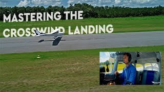 Crosswind Landings  MzeroA Flight Training [upl. by Chilton]