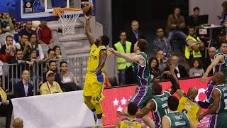 Highlights Unicaja MalagaMaccabi Electra Tel Aviv [upl. by Nahttam]