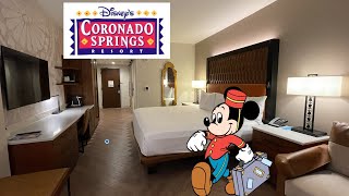 The Gran Destino Tower Room Tour  Coronado Springs Resort Walt Disney World 2023 VERY IMPRESSIVE [upl. by Oibesue]