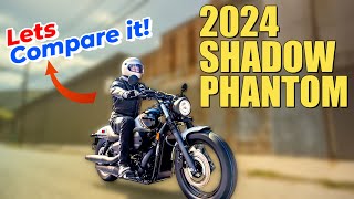 2024 HONDA SHADOW PHANTOM Lets compare it to others vtwin‼️ [upl. by Airdnaed483]