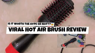 Daraz Viral 3 in 1 Hot Air Brush Review Video  Is it Worth the Hype [upl. by Atinihs]