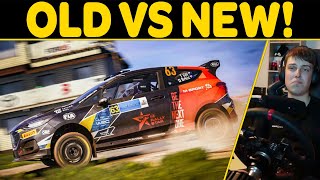 EA WRC 24 NEW vs OLD Which JWRC car is faster [upl. by Aenahs598]