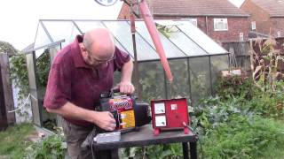 Running the Honda EX500 inverter generator [upl. by Aikimat]