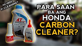 HONDA CARBON CLEANER SA HONDA CLICK 125i  iwas Fi cleaning [upl. by Afesoj]