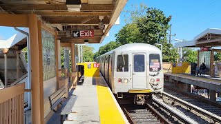 MTA Staten Island Railway Tottenville Bound R44 SI Local Train  Dongan Hills [upl. by Niddala880]