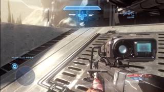 Halo 4 Multiplayer Tips and Tricks for Promethean Vision  Matchmaking Gameplay Commentary [upl. by Chen414]