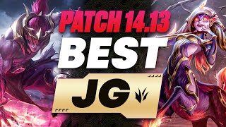 The BEST Junglers For All Ranks On Patch 1413  Season 14 Tier List League of Legends [upl. by Dyoll]