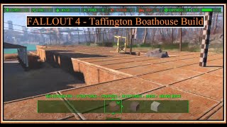 Taffington Harbor Build Fallout 4 Base Builds [upl. by Wane]